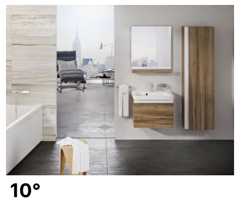 Koupelnové skříňky Ravak 10°